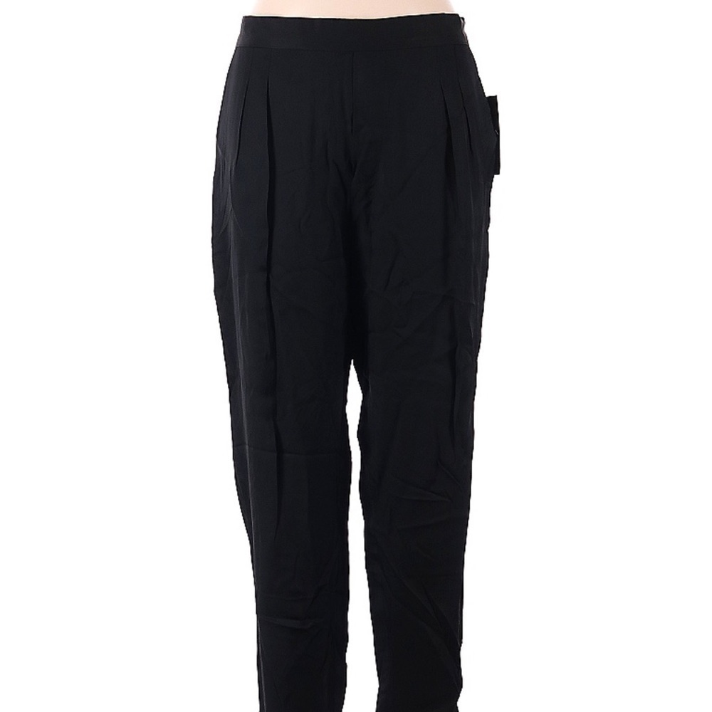 NEW Lauren Ralph Lauren Black Pull On Dress Pants Size 8